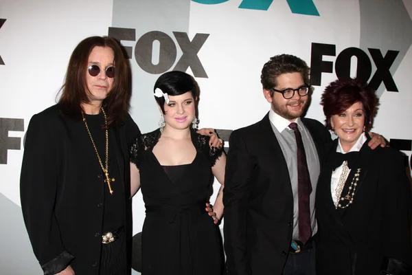 Ozzy, Kelly, Jack & Sharon Osbourne — Stock fotografie