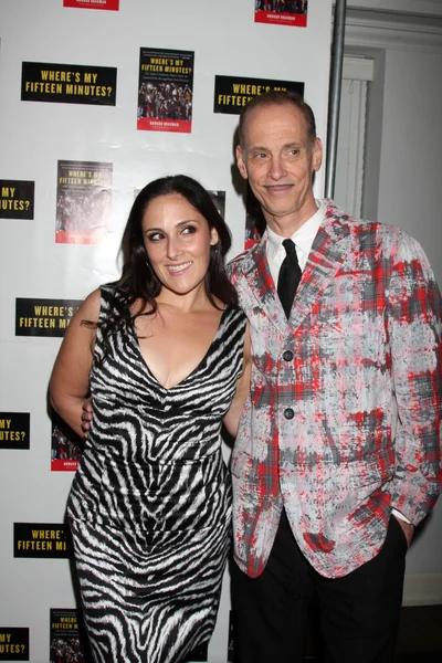 Rikki göl ve John Waters — Stok fotoğraf