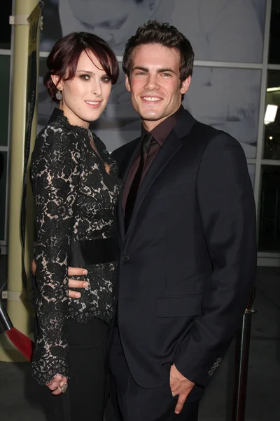 Rumer Willis & Micah Alberti — Stock Photo, Image