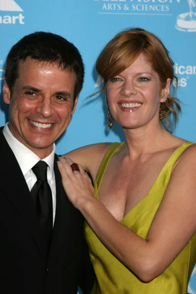 Christian Leblanc, Michelle Stafford — Stock Fotó