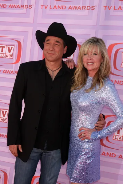 Clint black und lisa hartman black — Stockfoto