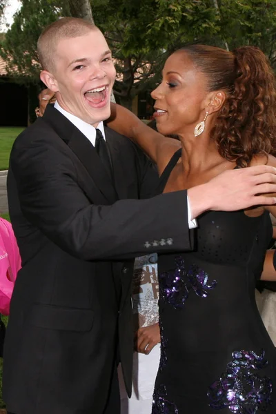 Jason Mcelwain y Holly Robinson Peete — Foto de Stock