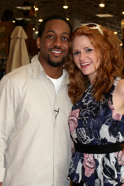 Jaleel White & Leyna Juliet Weber — Stock Photo, Image