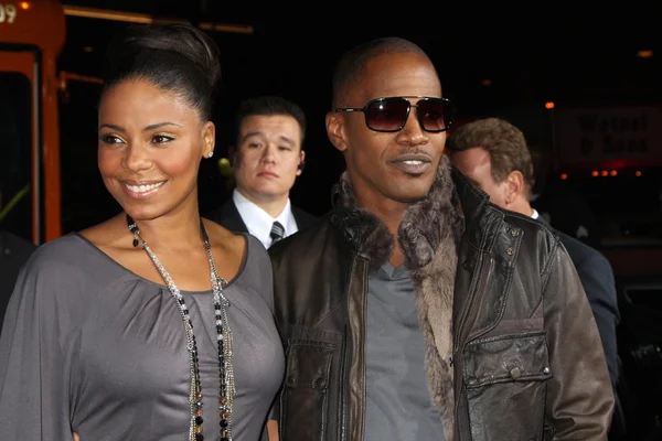 Sanaa Lathan, Jamie Foxx — Stok fotoğraf