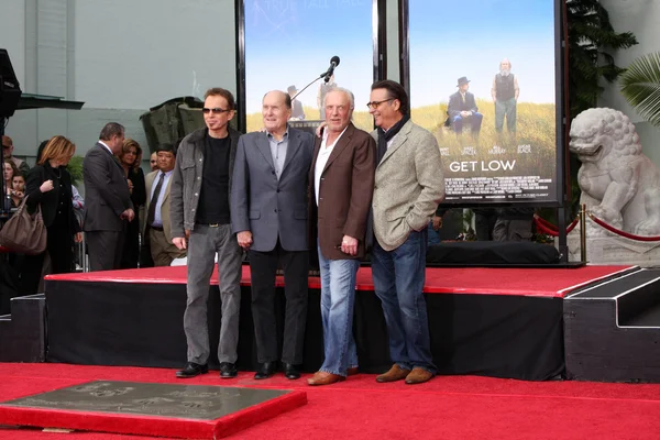Billy Bob Thornton, Robert Duvall, James Caan, Andy Garcia — Fotografia de Stock