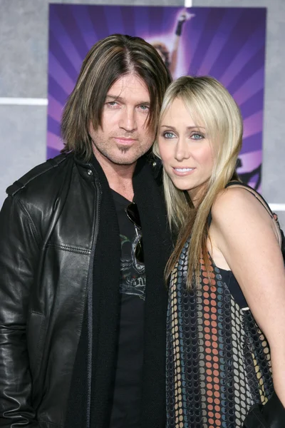 Billy ray cyrus, vrouw — Stockfoto