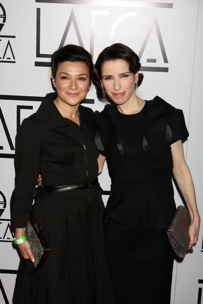 Alexis Zegerman and Sally Hawkins — Stock Photo, Image