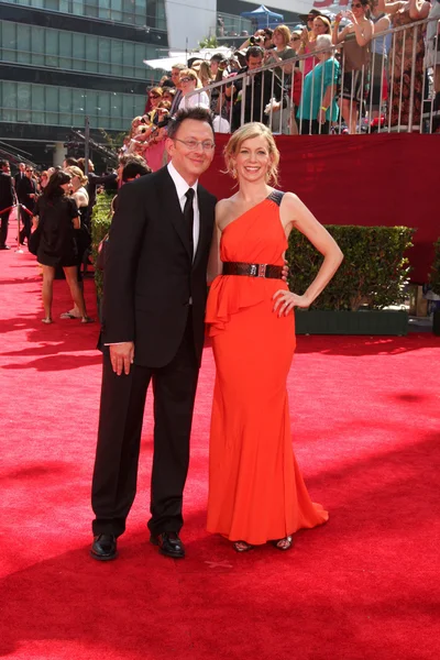 Michael Emerson y Carrie Preston — Foto de Stock