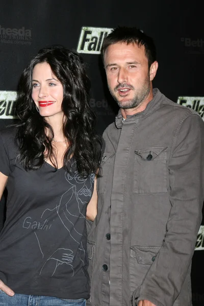 Courteney cox och david arquette — 图库照片