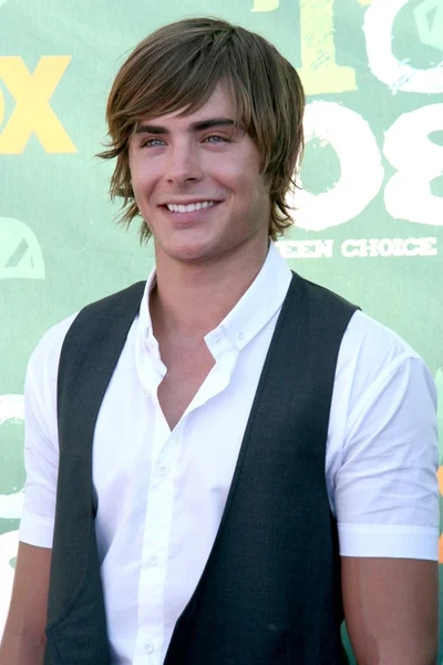 Zac Efron Ordförande — Stockfoto