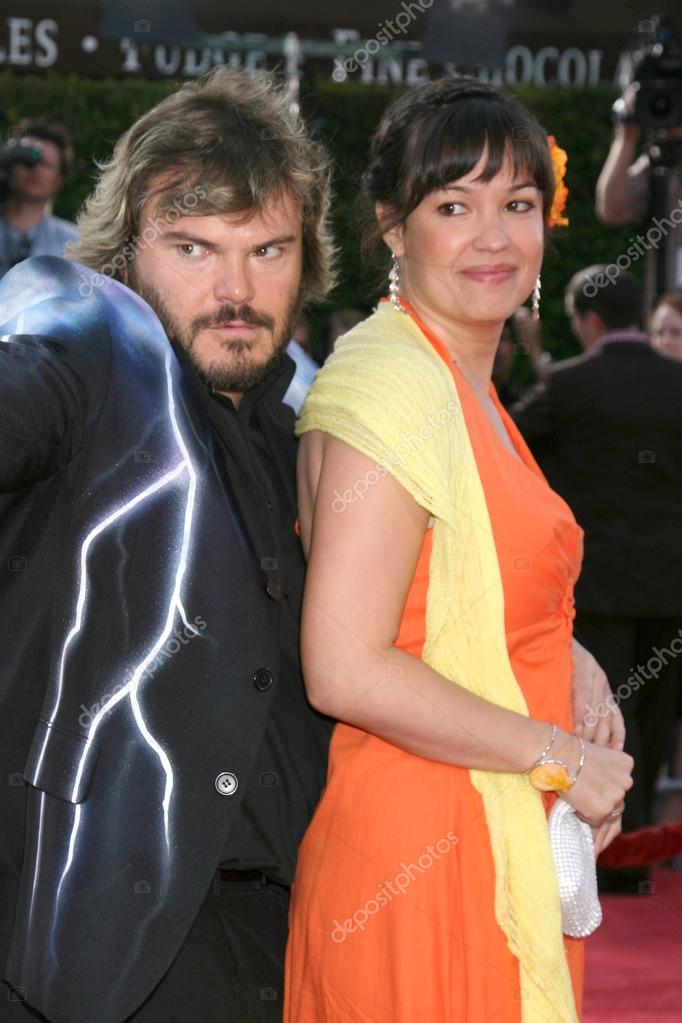 Jack Black & Wife Tanya Haden Stock Editorial Photo © Jean_Nelson