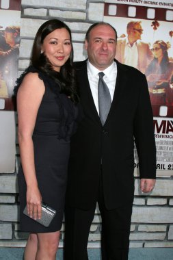 Deborah Lin, James Gandolfini