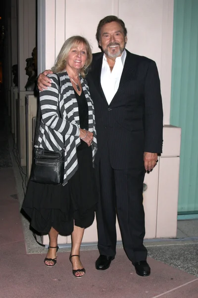 Joe Mascolo, esposa Patricia Schultz — Foto de Stock