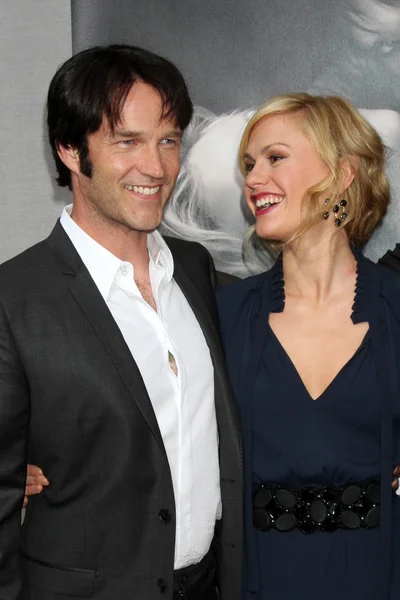 Stephen moyer och anna paquin — Stockfoto