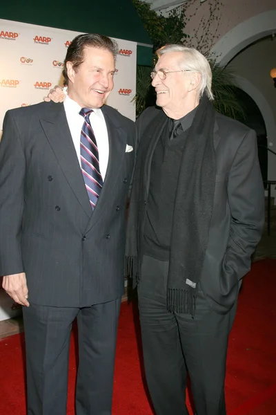 Peter Lupus ve Martin Landau — Stok fotoğraf