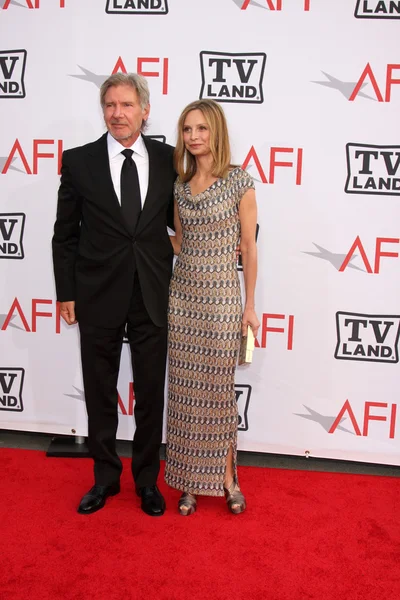 Harrison Ford, Calista Flockhart — Stok fotoğraf