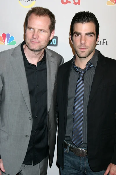 Jack Coleman & Zachery Quinto — Stock fotografie