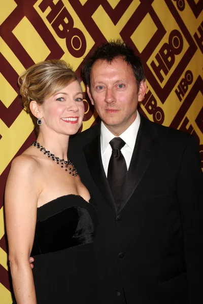 Carrie Preston & Marido Michael Emerson — Fotografia de Stock