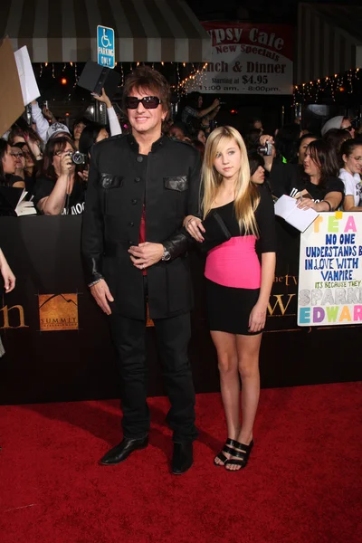 Richie Sambora와 딸 바 — 스톡 사진