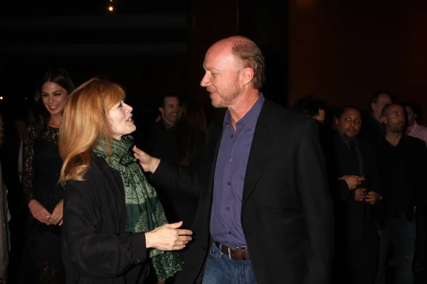 Frances Fisher, Paul Haggis — Stock Photo, Image