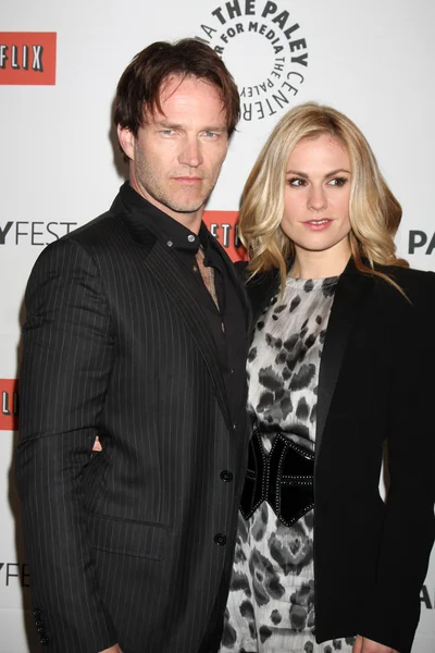 Stephen moyer, anna paquin — Zdjęcie stockowe