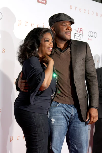 Oprah Winfrey & Tyler Perry — Stock Photo, Image