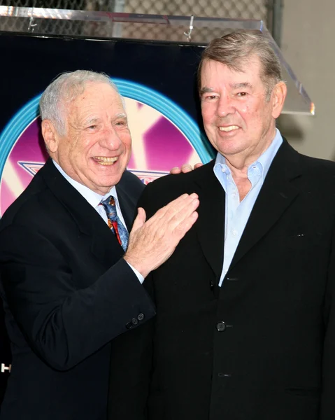 Mel Brooks & Alan Ladd Jr. — Foto de Stock