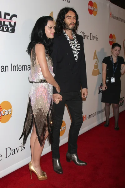 Katy Perry & Russell Brand — Stock Photo, Image