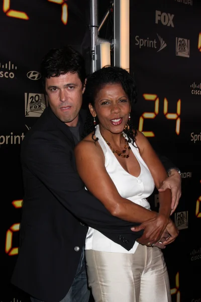 Carlos Bernard & Penny Johnson Jerald — Stok Foto