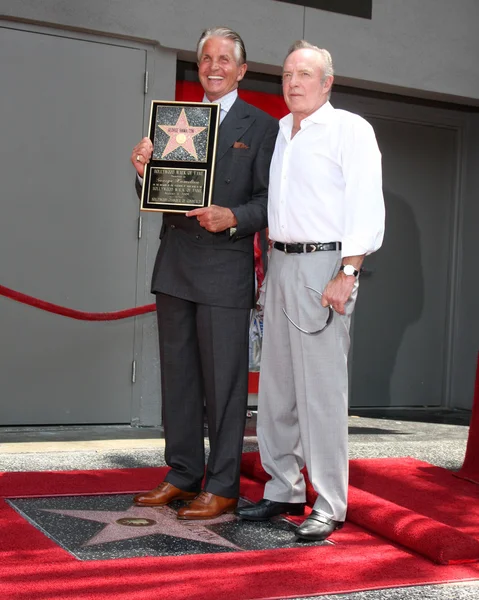 George Hamilton & James Caan — Stock Photo, Image