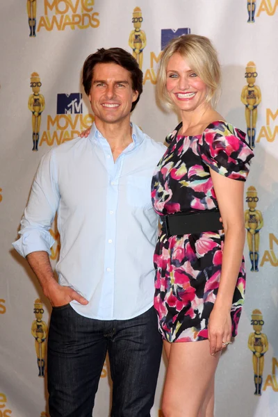 Tom Cruise e Cameron Diaz — Foto Stock