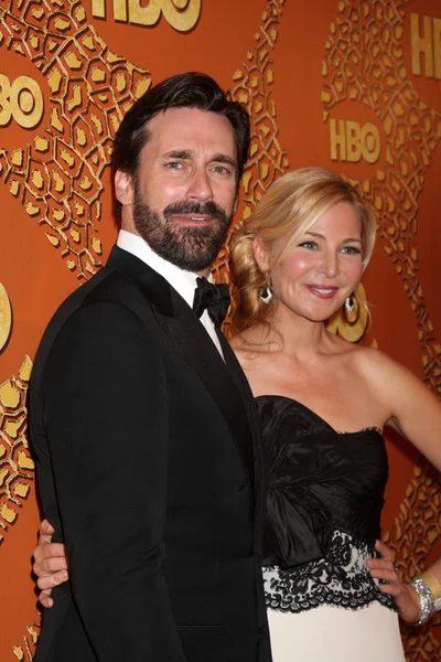 Jon Hamm idealna żona — Zdjęcie stockowe