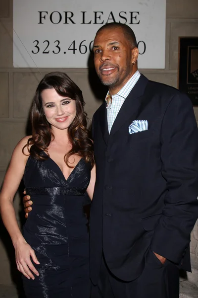 Linda Cardellini e Eriq La Salle — Fotografia de Stock