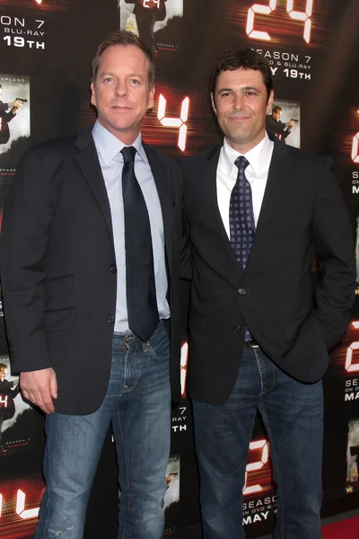 Kiefer Sutherland, Carlos Bernard — Stockfoto