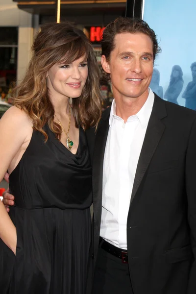 Jennifer Garner idealna Matthew Mcconaughey — Zdjęcie stockowe