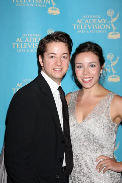 Bradford Anderson and wife — Stock Photo, Image