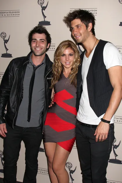 Freddie Smith, Kate Mansi, Casey Jon Deidrick — Foto Stock