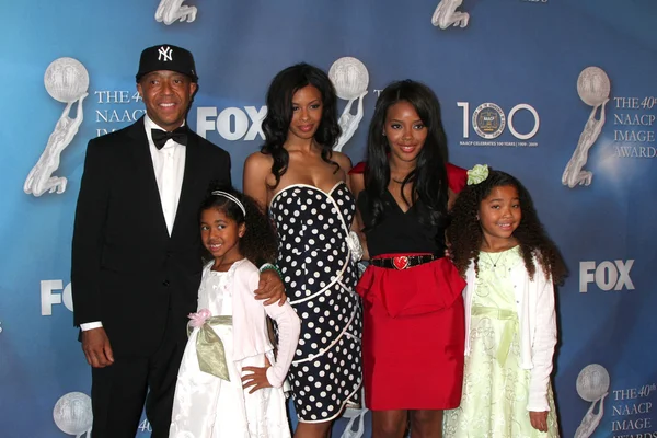 Russell Simmons, Familia —  Fotos de Stock