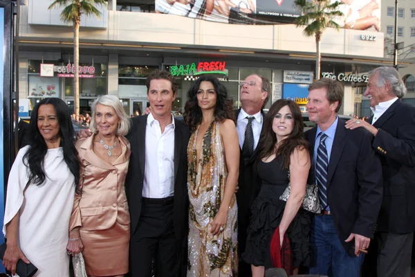 Matthew McConaughey, Amigos, Familia — Foto de Stock