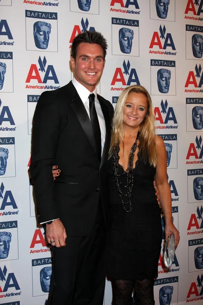 Owain Yeoman & Lucy Davis — Foto Stock