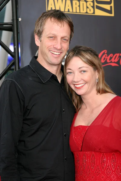 Tony Hawk & Wife — Stock Photo, Image