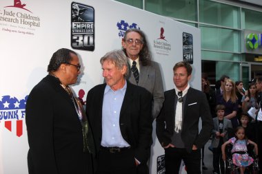 Billy dee williams, harrison ford, peter mayhew & ewan mcgregor