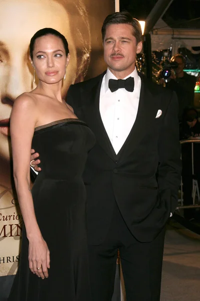 Angelina Jolie e Brad Pitt — Fotografia de Stock