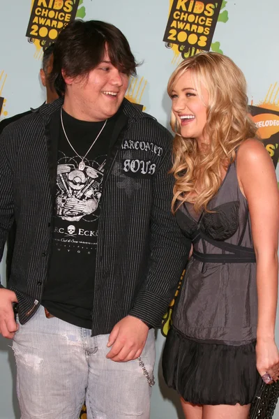 Wolfgang Van Halen and Amanda Michalka — Stock Photo, Image