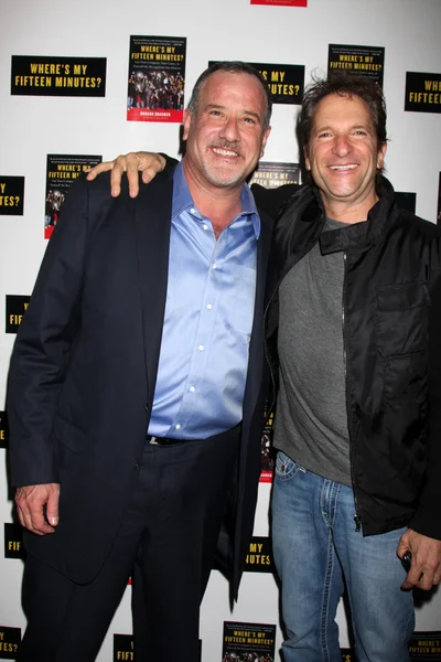 Howard Bragman & Peter Guber — Stockfoto