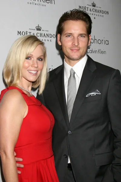 Jennie Garth, Peter Facinelli — Stock Photo, Image