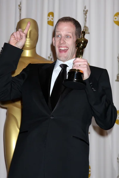 Director Pete Docter, winner of Best Animated Feature award for 'Up,' — 스톡 사진