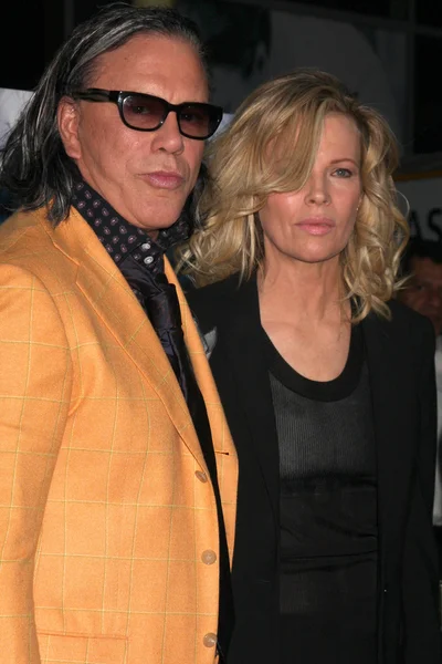 Mickey rourke i kim basinger — Zdjęcie stockowe