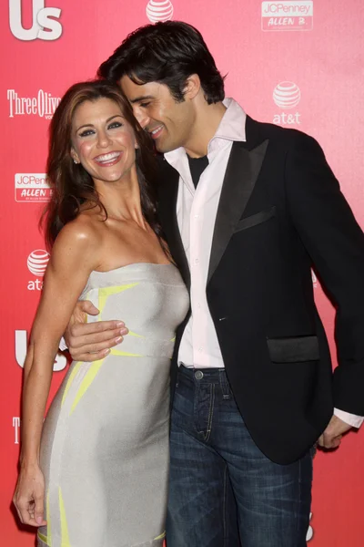 Samantha Harris & Gilles Marini — Foto Stock