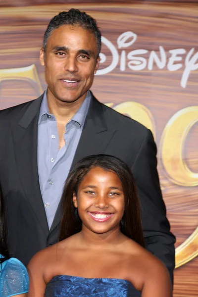 Rick Fox, hija Sasha Gabriella Fox —  Fotos de Stock